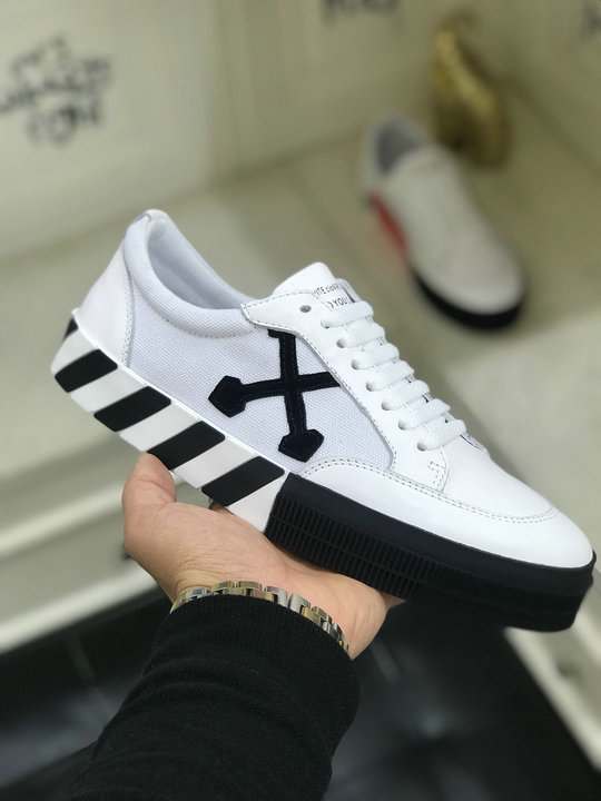 Off White Low Cut Shoes Mens ID:202104f255
